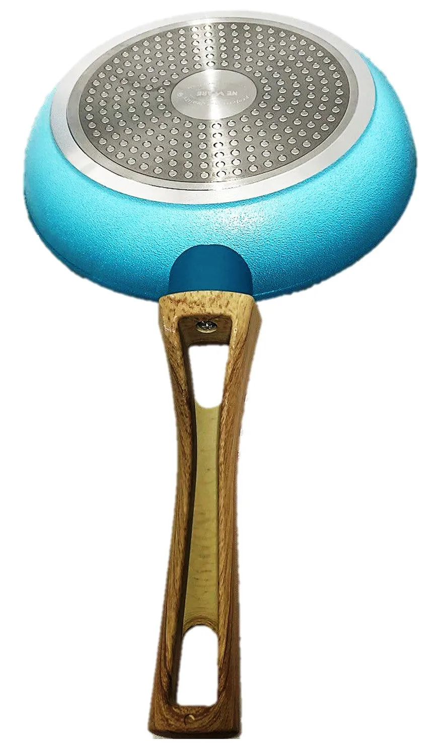 NEWARE Terracotta TURQUOISE 12 Piece Cooking Set with Milk Cup/ Batería TURQUESA de 12 piezas de Terracotta con POCILLO