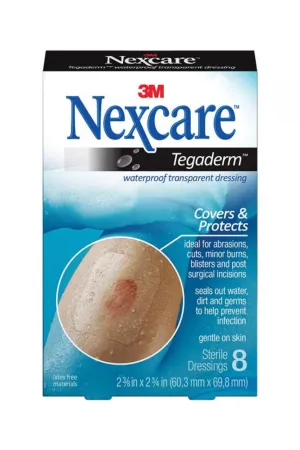 Nexcare Tegaderm Waterproof Transparent Dressing 8/box