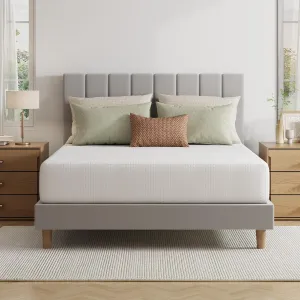Novilla Queen Mattress, 10 Inch Queen Size Mattress in a Box, Gel Memory Foam Mattresses for Comfort Sleep, Cooling Night Sleep & Pressure Relief, CertiPUR-US Certified