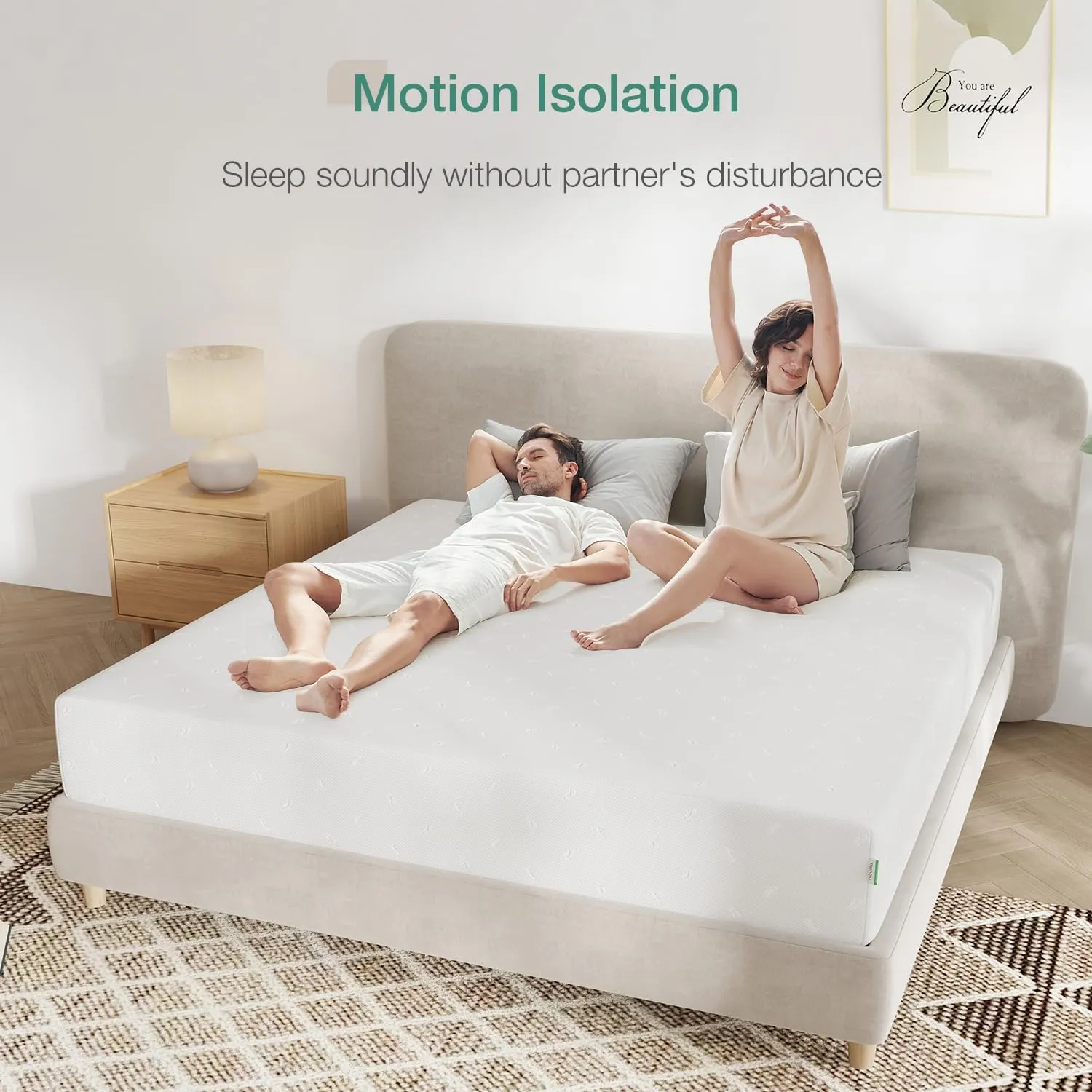 Novilla Queen Mattress, 12 Inch Queen Memory Foam Mattress for Supportive & Pressure Relief, Removable Washable Cover,CertiPUR-US Certified Mattresses in a Box, Firm