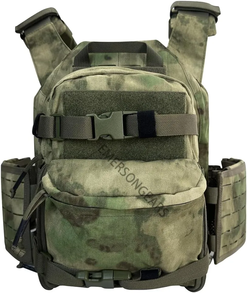 Nylon Fabric tactical suit Quick Release Vest with Hydration Backpack and Triple Tool Pouch