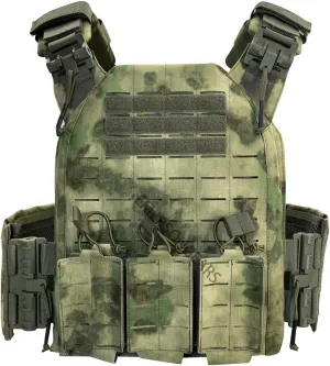 Nylon Fabric tactical suit Quick Release Vest with Hydration Backpack and Triple Tool Pouch