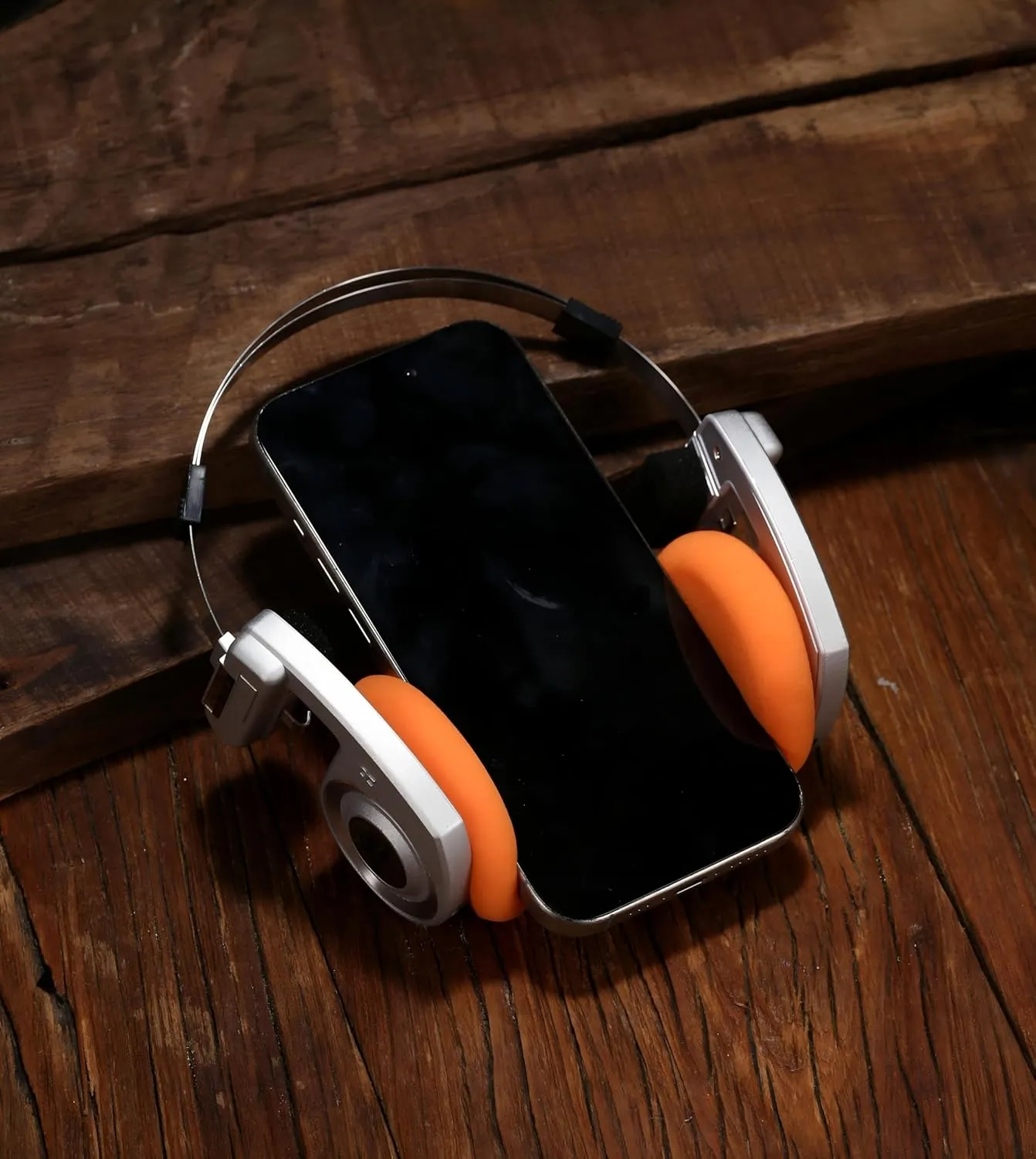 okcsc Classic Retro Headphones, Retro Style, BT Wireless On-Ear Headsets, Ultra Lightweight Retro Headsts/40mm Class Composite Film/80s 90s Design/BT 5.3 & Wired Two Connection Modes, BT/Silver