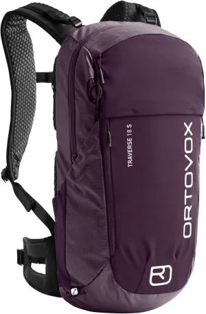 Ortovox Traverse 18L S Alpine Climbing Backpack with Shorter Back Lengths for Men & Women - Wild Berry - 18 Liter