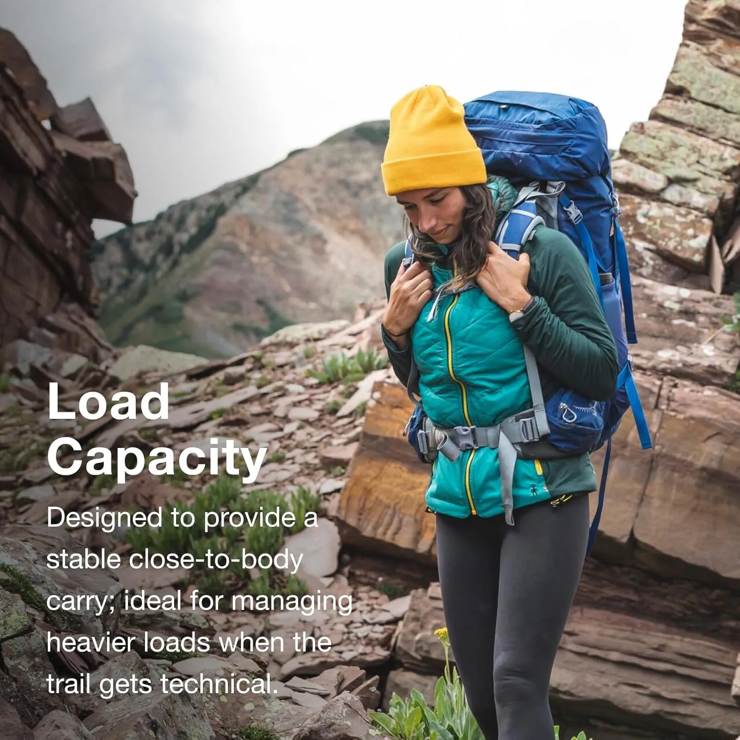 Osprey Ariel 65L Women's Backpacking Backpack, Koseret Green, WM/L
