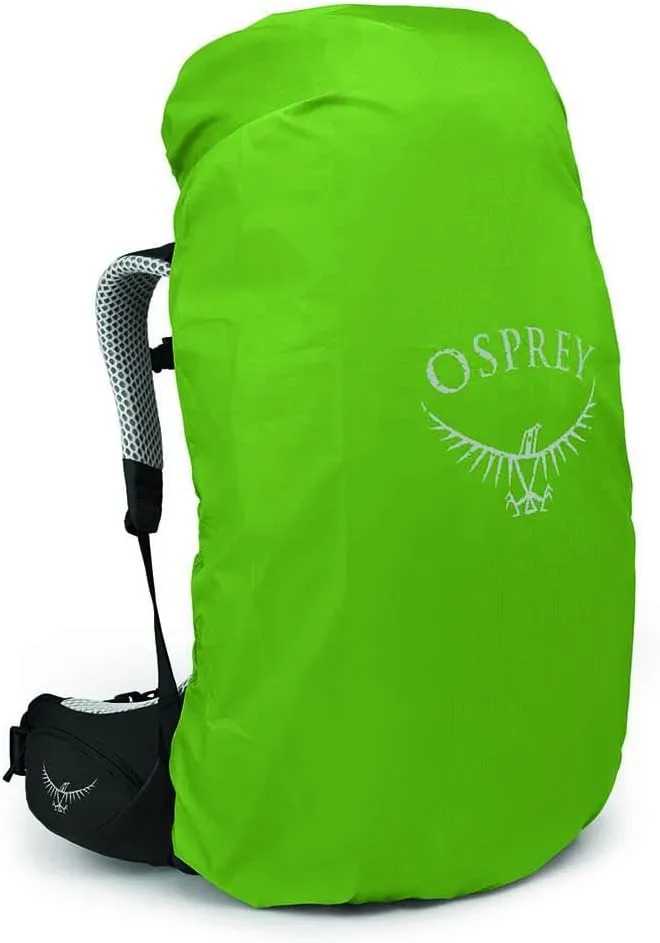 Osprey Atmos AG LT 65L Men's Backpacking Backpack, Black, L/XL