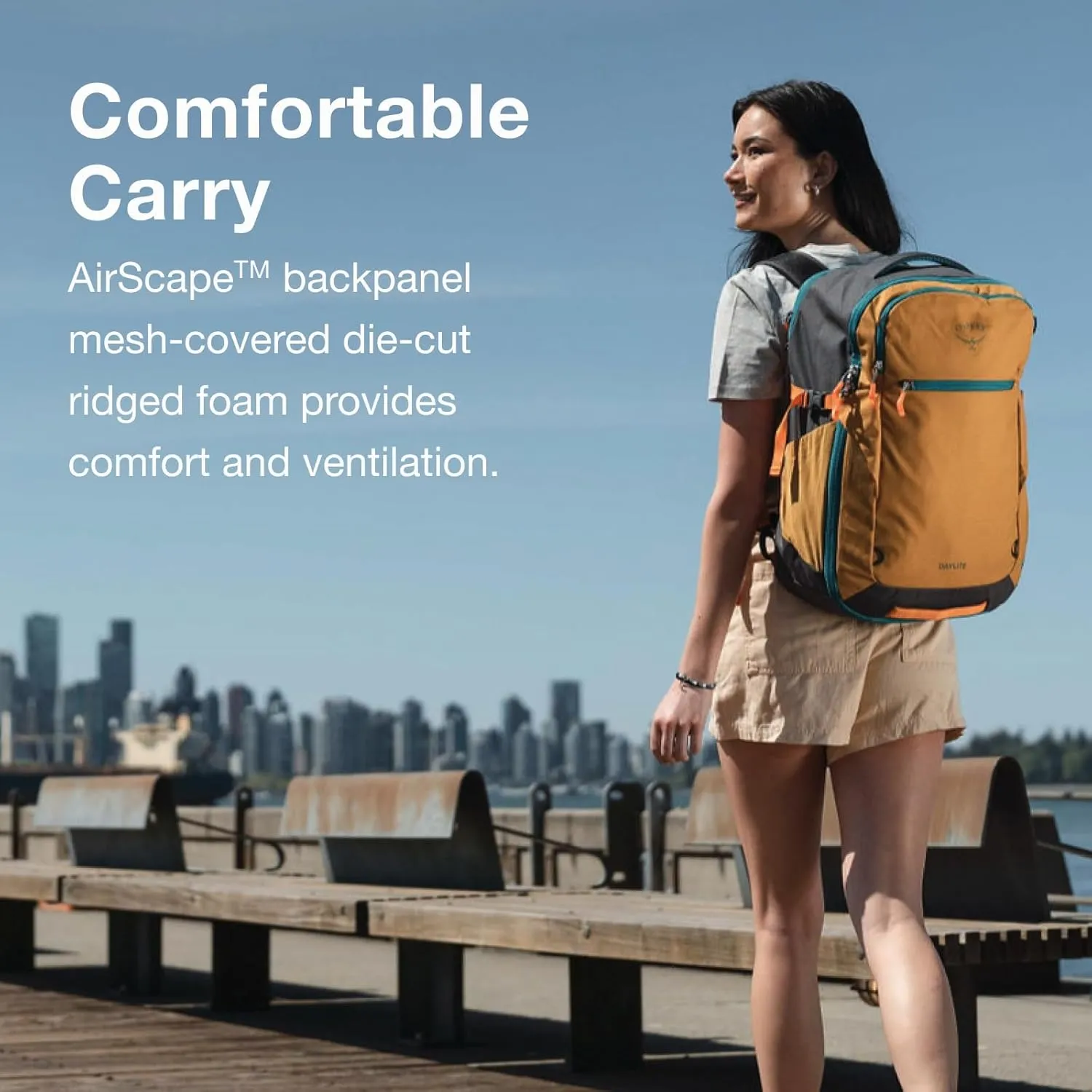 Osprey Daylite 35L Travel Pack, Kakio Pink/Purple Ink