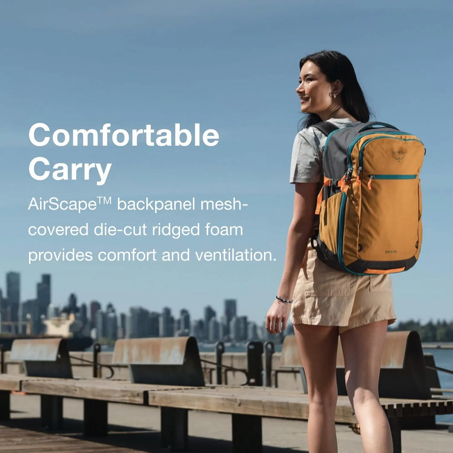 Osprey Daylite 35L Travel Pack, Night Shift Blue