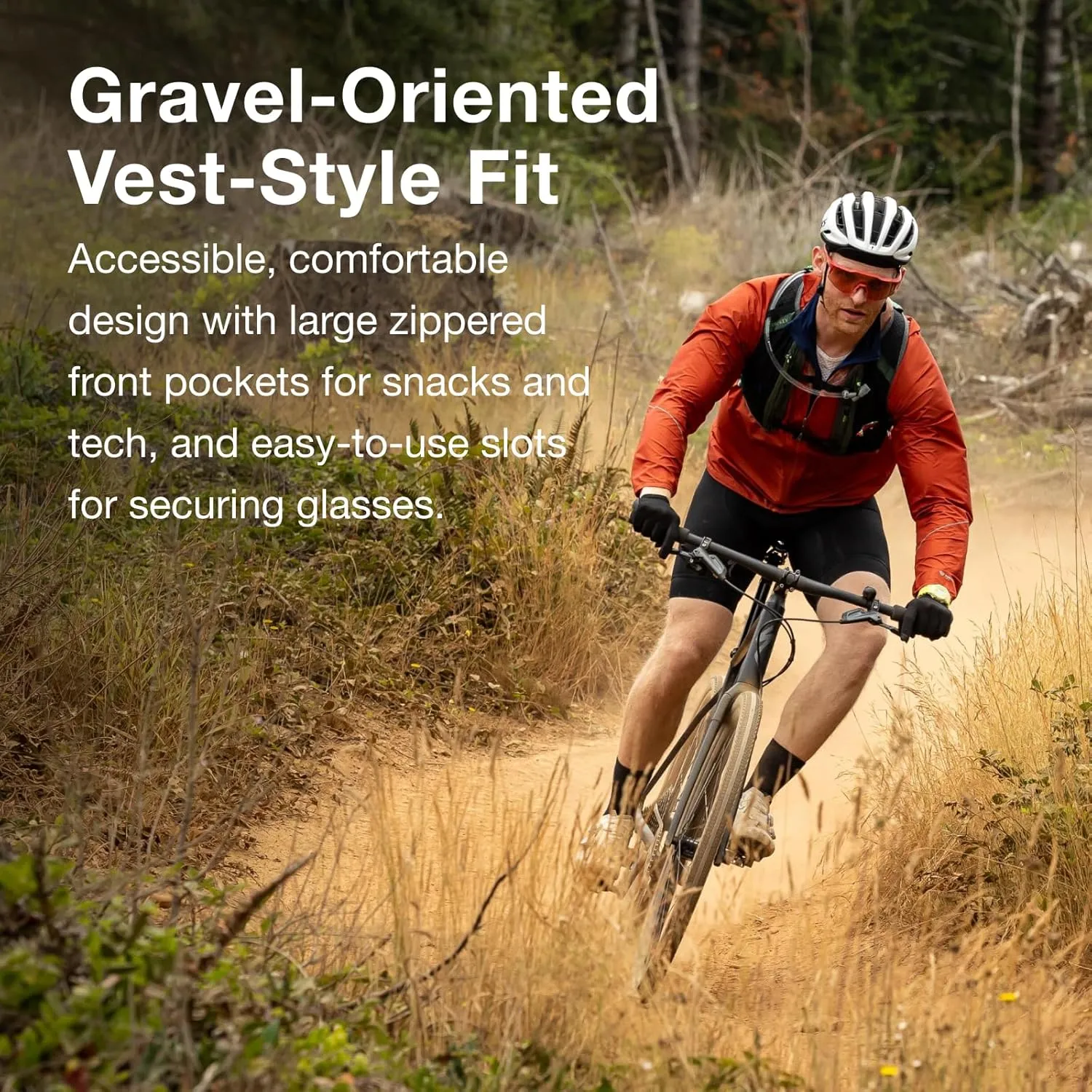 Osprey Escapist Velocity 3L Bike Vest Hydration Backpack with Hydrualics Reservoir