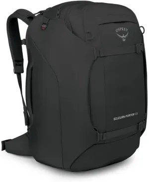 Osprey Sojourn Porter 65L Travel Backpack, Black