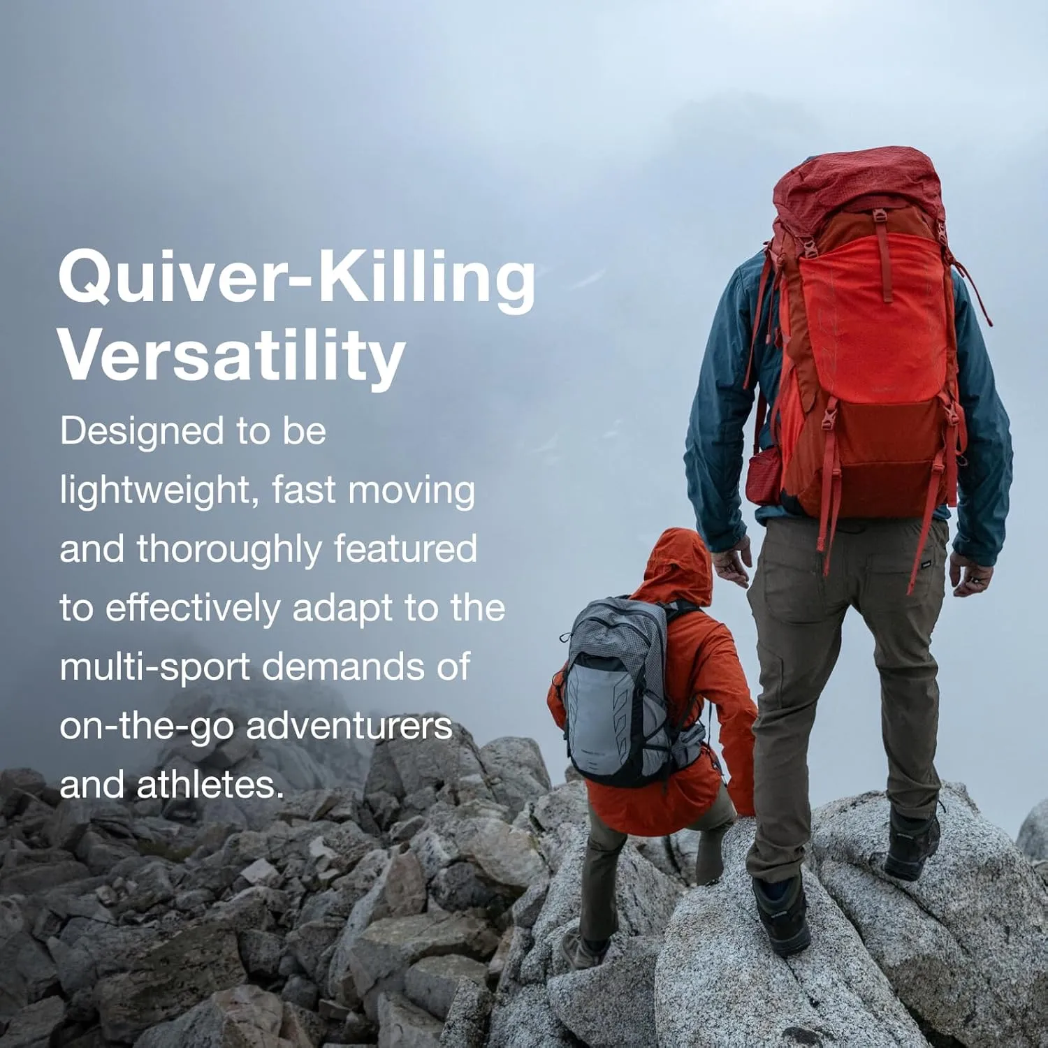 Osprey Talon Pro 40L Men's Hiking Backpack with Hipbelt, Silver Lining, L/XL