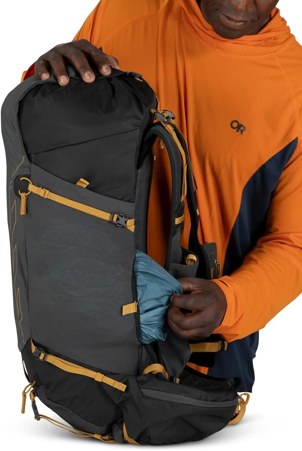 Osprey Talon Velocity 30L Men's Hiking Backpack, Matcha Green/Lemongrass, L/XL
