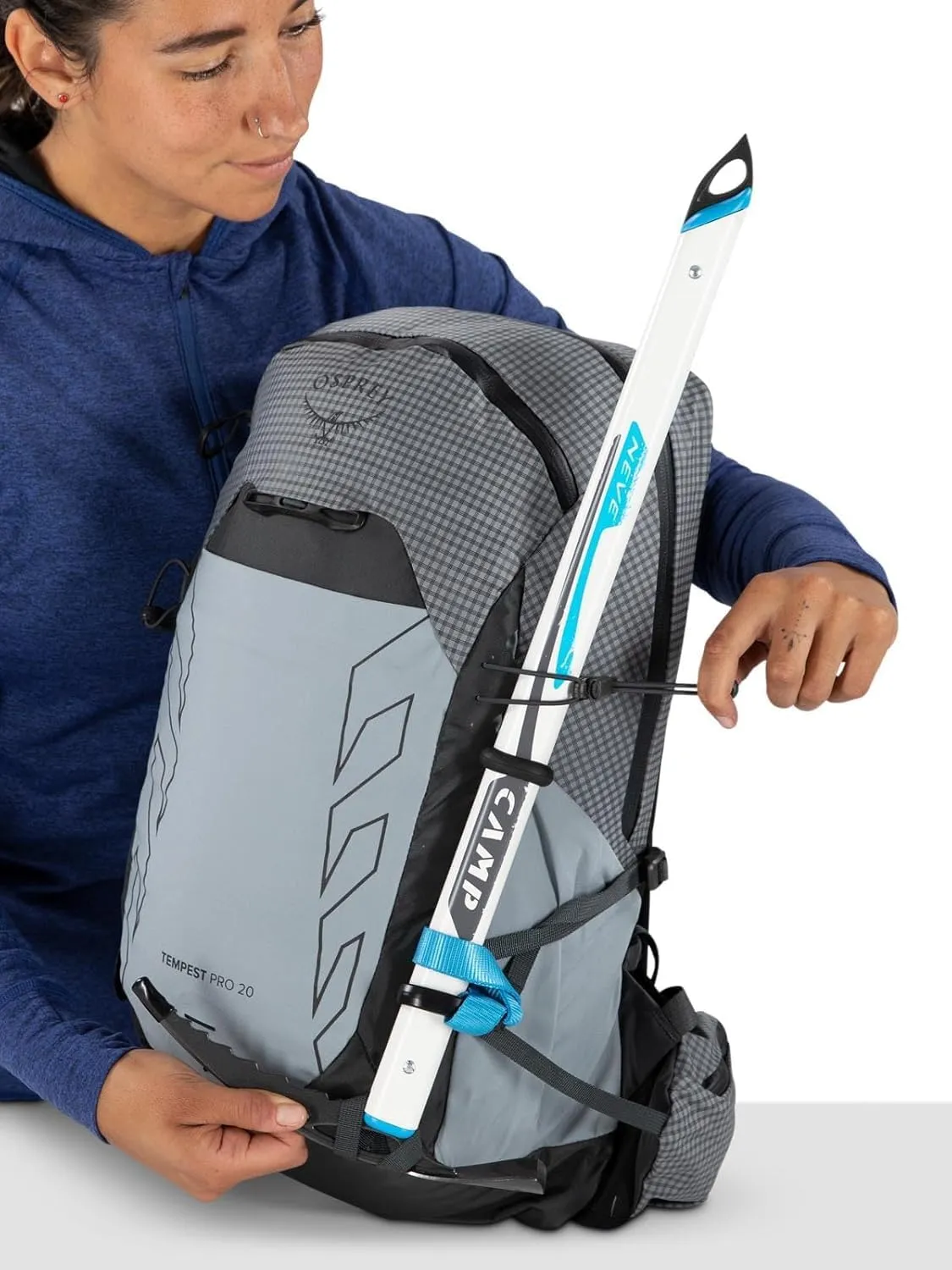 Osprey Tempest Pro 20L Women's Hiking Backpack with Hipbelt, Mars Orange