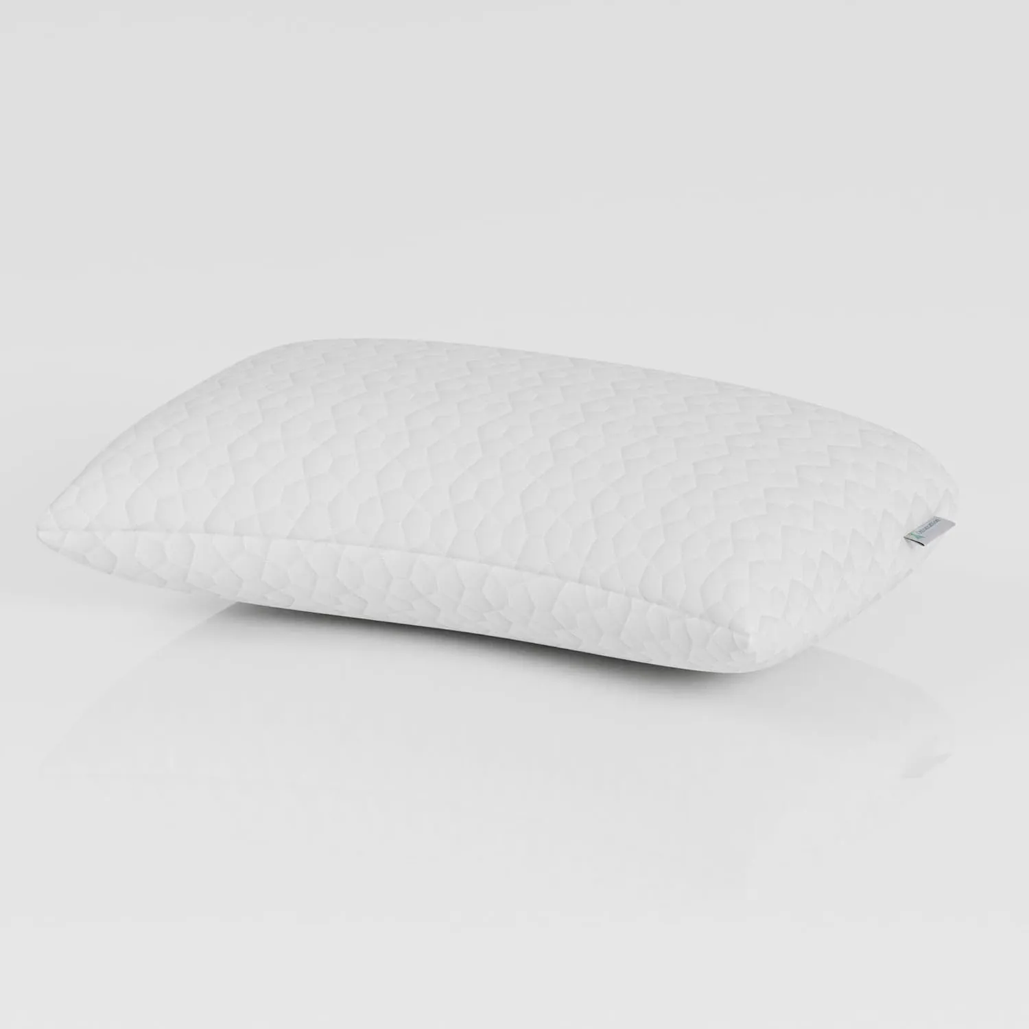 Ottomanson Queen Size Adjustable Comfort for Neck and Shoulder Pain, CertiPUR-US, Extra Shredded Pack Included, Memory Foam Pillow for Stomach, Back and Side Sleepers, 29"x19", White C