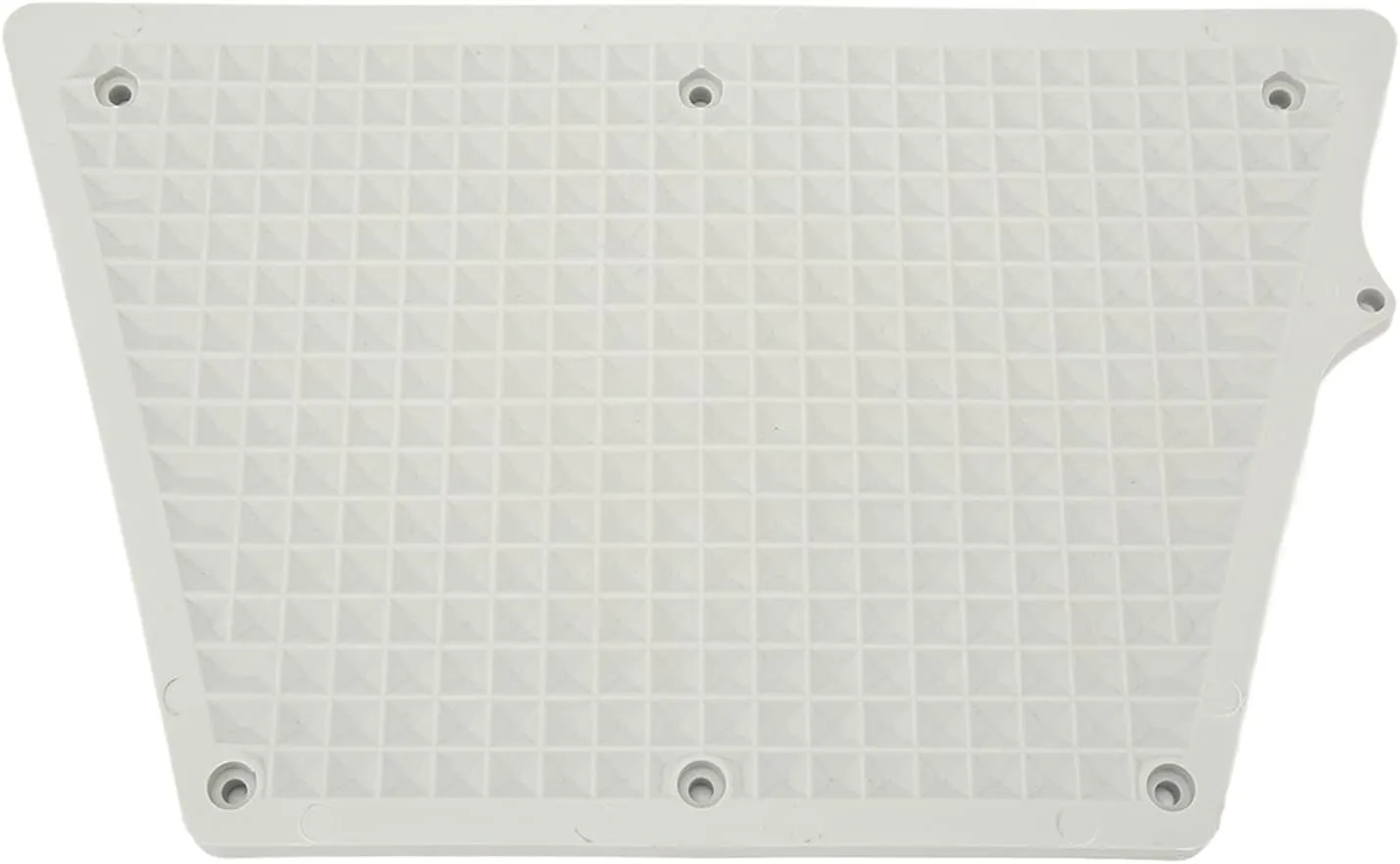 Outboard Transom Plate, Grid Design Trapezoidal PVC Outboard Engine Mounting Pad for Inflatable Boat Kayak Yacht
