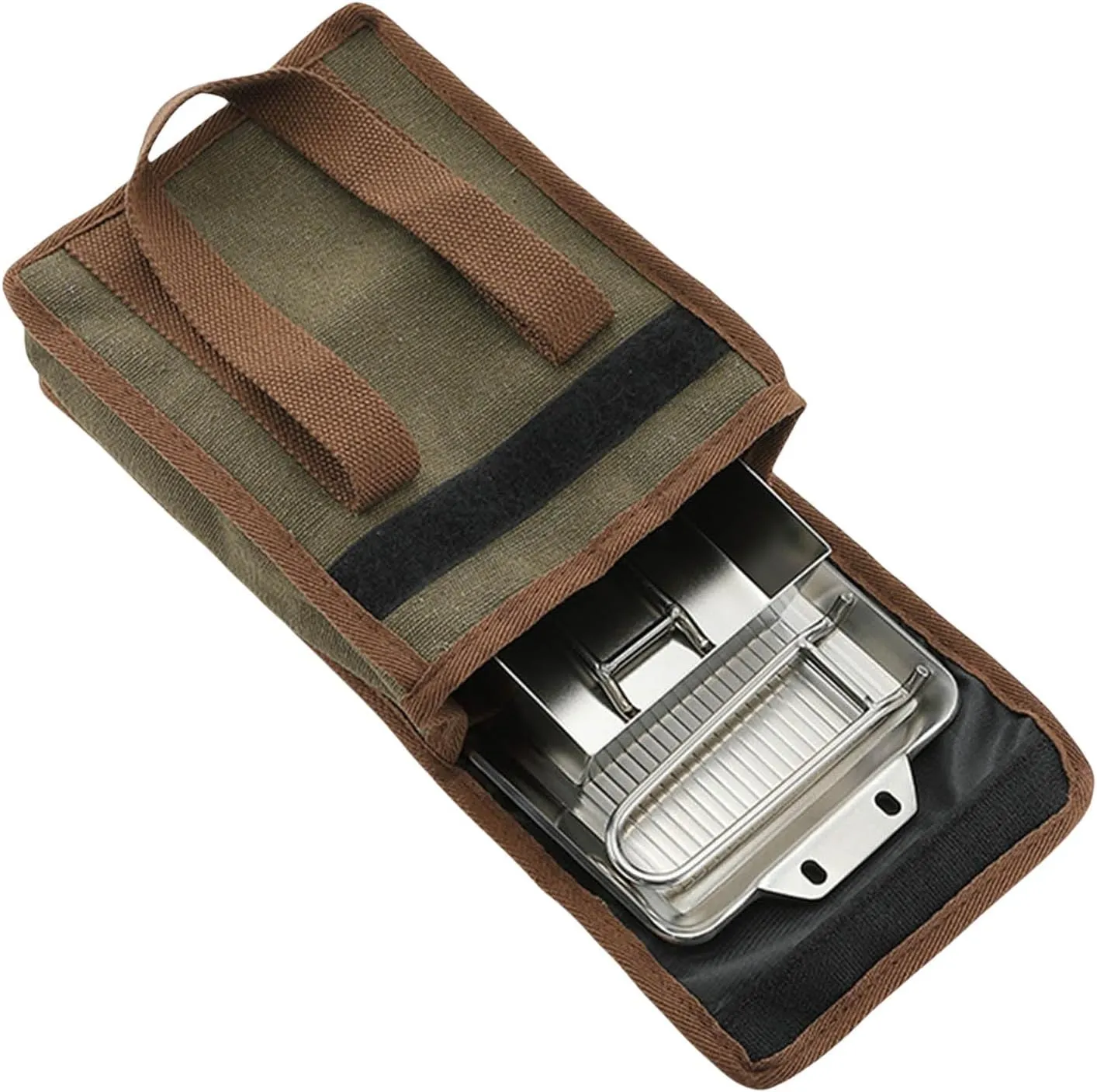 Outdoor Barbecue Plate Outdoor Camping Folding Frying Pans Outdoor Stainless Steels Roasting Pans Steak Frying Pans