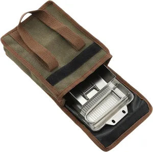 Outdoor Barbecue Plate Outdoor Camping Folding Frying Pans Outdoor Stainless Steels Roasting Pans Steak Frying Pans