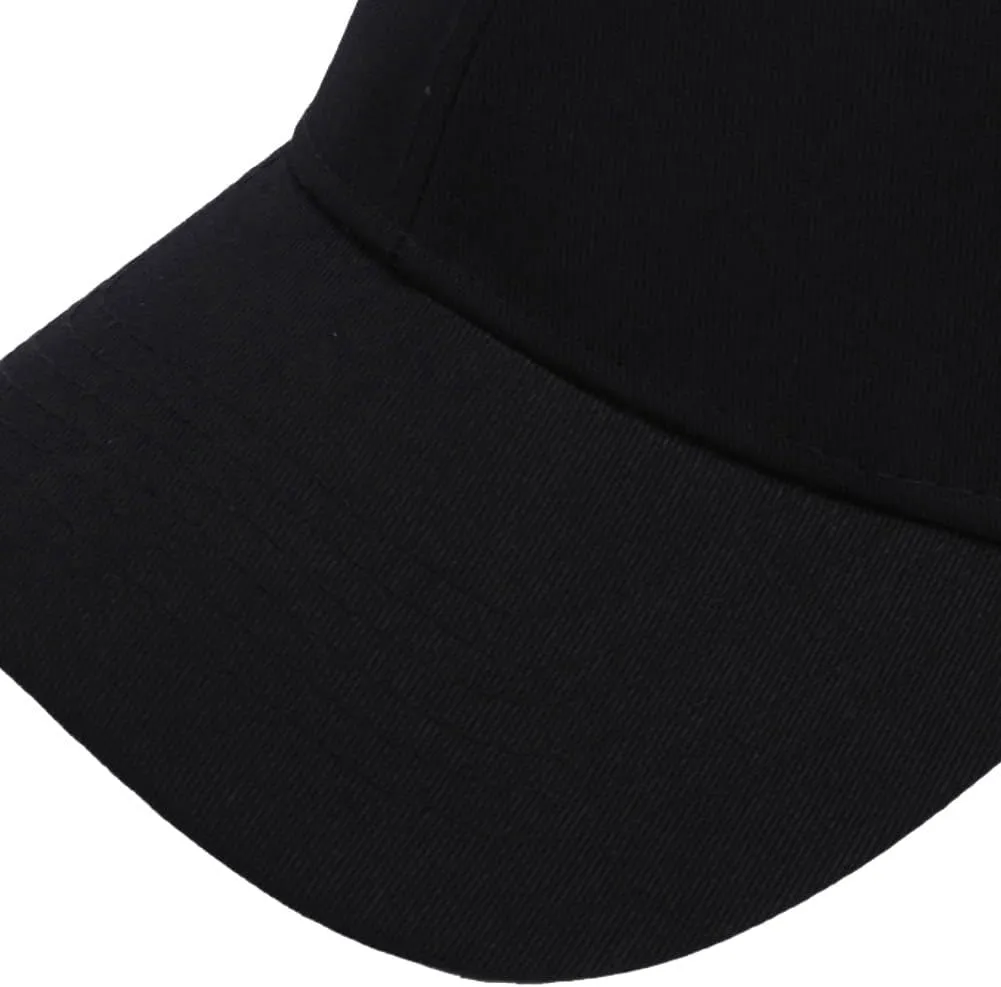 Outdoor Baseball Hat Cap Classic Cotton Unisex Adjustable Plain Dad Hat