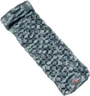 Outdoor Camping Sleeping Pad Inflatable Mattress with Pillows Ultralight Air Mat Built-in Inflator Pump Travel Hiking (Camouflage)