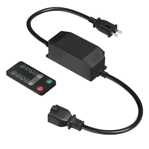Outdoor Dimmer for Stript Lights, BestCon Light Dimmer with RF Remote Control, Timer Switch and Waterproof, Max Power 240W, Works with Broadlink