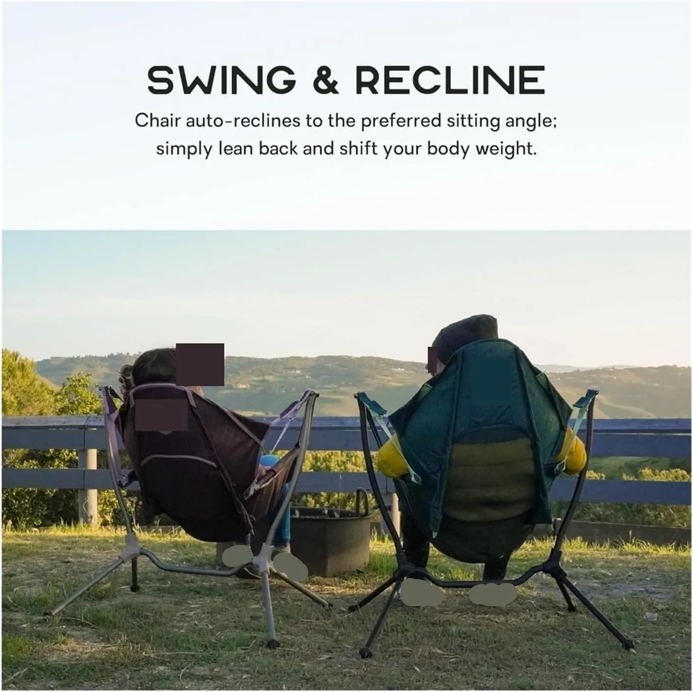Outdoor Folding Chair Breathable Mesh Moon Chair, Breathable Folding Chair, Fishing, Camping, Leisure Backpack Chair(Blue)