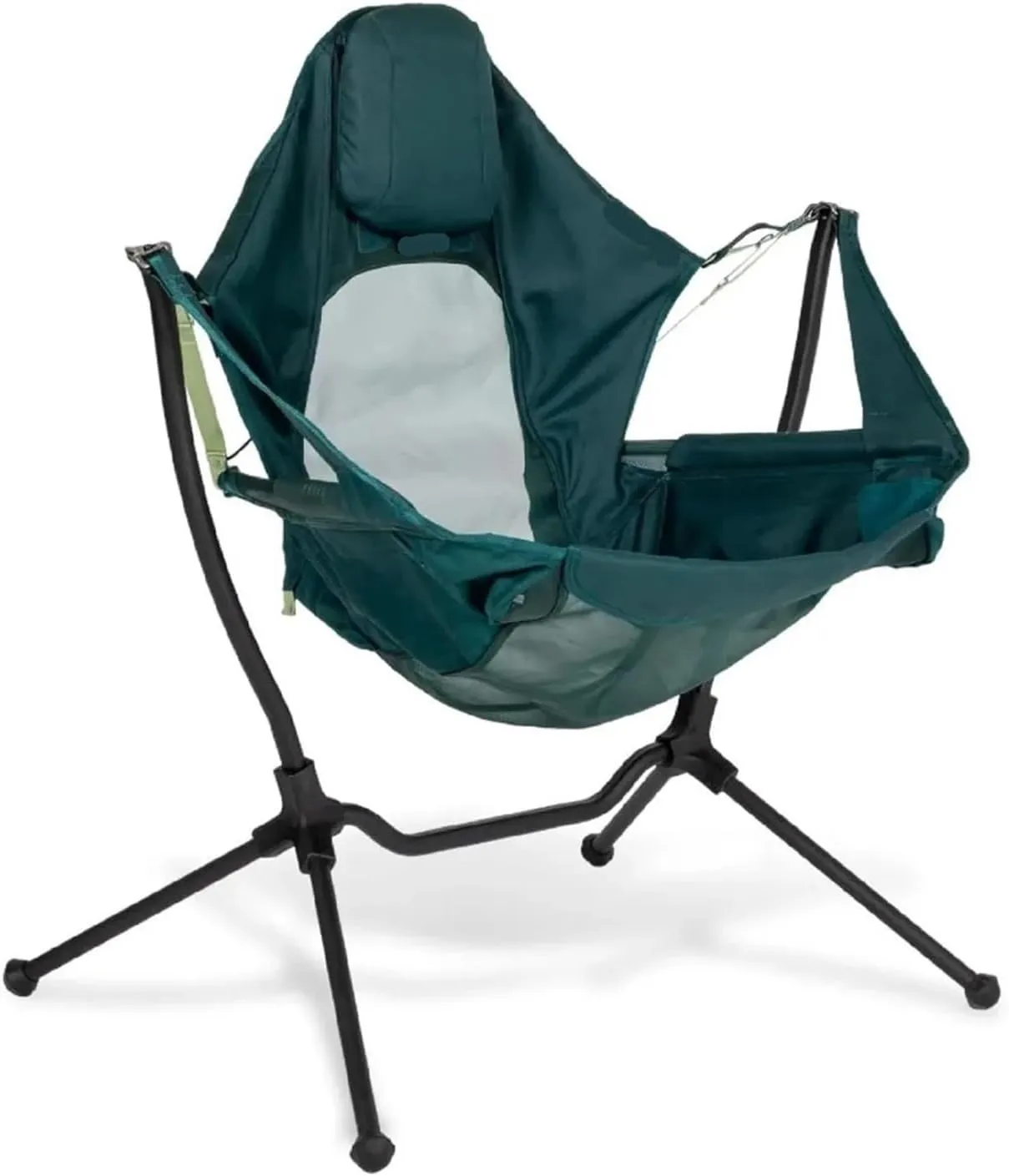 Outdoor Folding Chair Breathable Mesh Moon Chair, Breathable Folding Chair, Fishing, Camping, Leisure Backpack Chair(Blue)