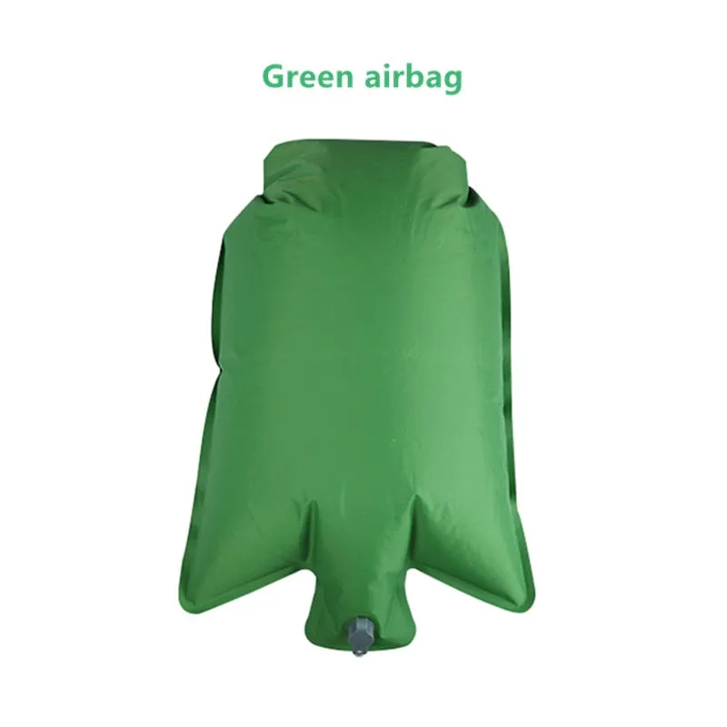 Outdoor Inflatable Sleeping Pad Inflatable Air Cushion Camping Mat with Pillow Air Mattress Sleeping