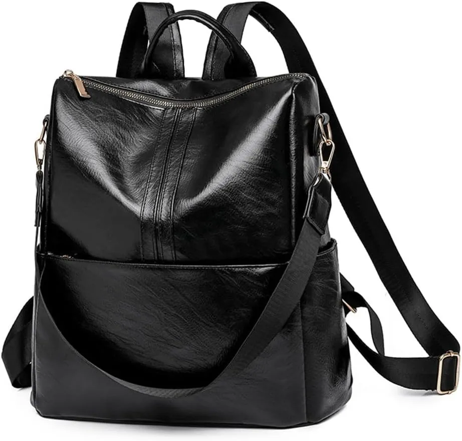 Outdoor Net Red Small Backpack Female Women's Backpack Color Contrast Texture(D)