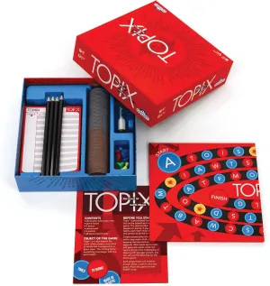 Outset Media Topix - The Game of Rapid Recall - 2 or More Players Ages 12 and up