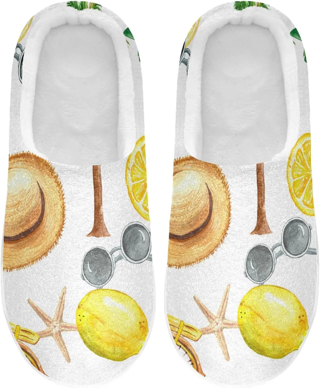 Oyihfvs Unisex Memory Foam Warm Slippers Comfort Soft Casual Shoes for Indoor Outdoor S-XXXL
