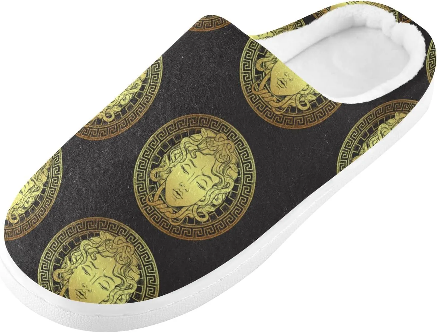 Oyihfvs Unisex Memory Foam Warm Slippers Comfort Soft Casual Shoes for Indoor Outdoor S-XXXL