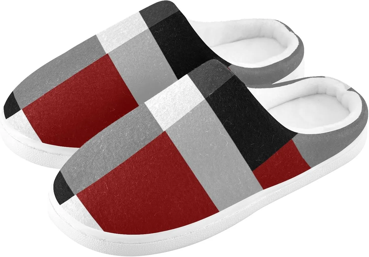 Oyihfvs Unisex Memory Foam Warm Slippers Comfort Soft Casual Shoes for Indoor Outdoor S-XXXL