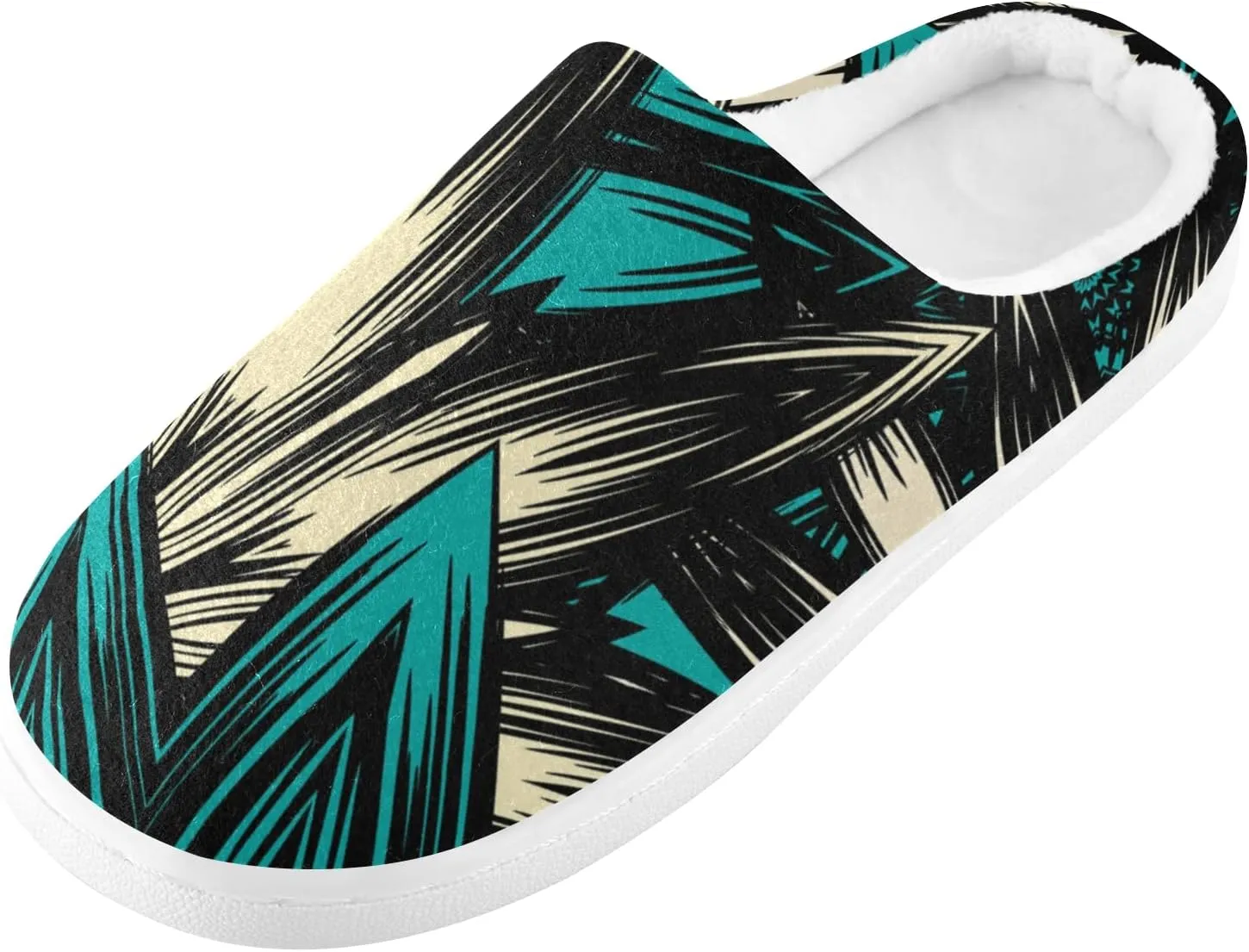 Oyihfvs Unisex Memory Foam Warm Slippers Comfort Soft Casual Shoes for Indoor Outdoor S-XXXL