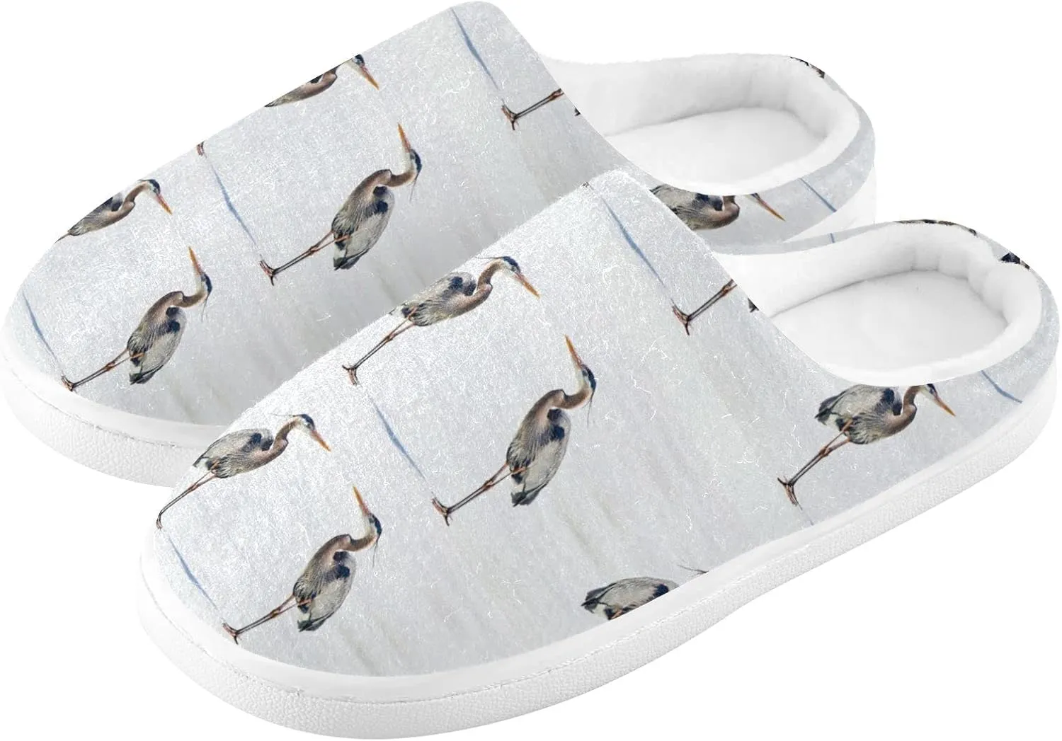 Oyihfvs Unisex Memory Foam Warm Slippers Comfort Soft Casual Shoes for Indoor Outdoor S-XXXL