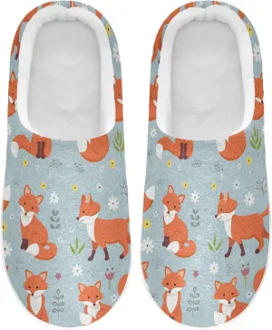 Oyihfvs Unisex Memory Foam Warm Slippers Comfort Soft Casual Shoes for Indoor Outdoor S-XXXL