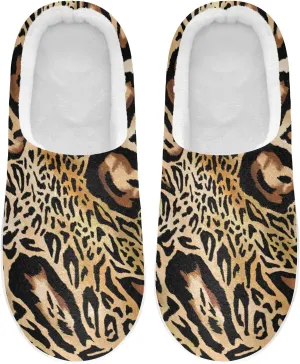 Oyihfvs Unisex Memory Foam Warm Slippers Comfort Soft Casual Shoes for Indoor Outdoor S-XXXL
