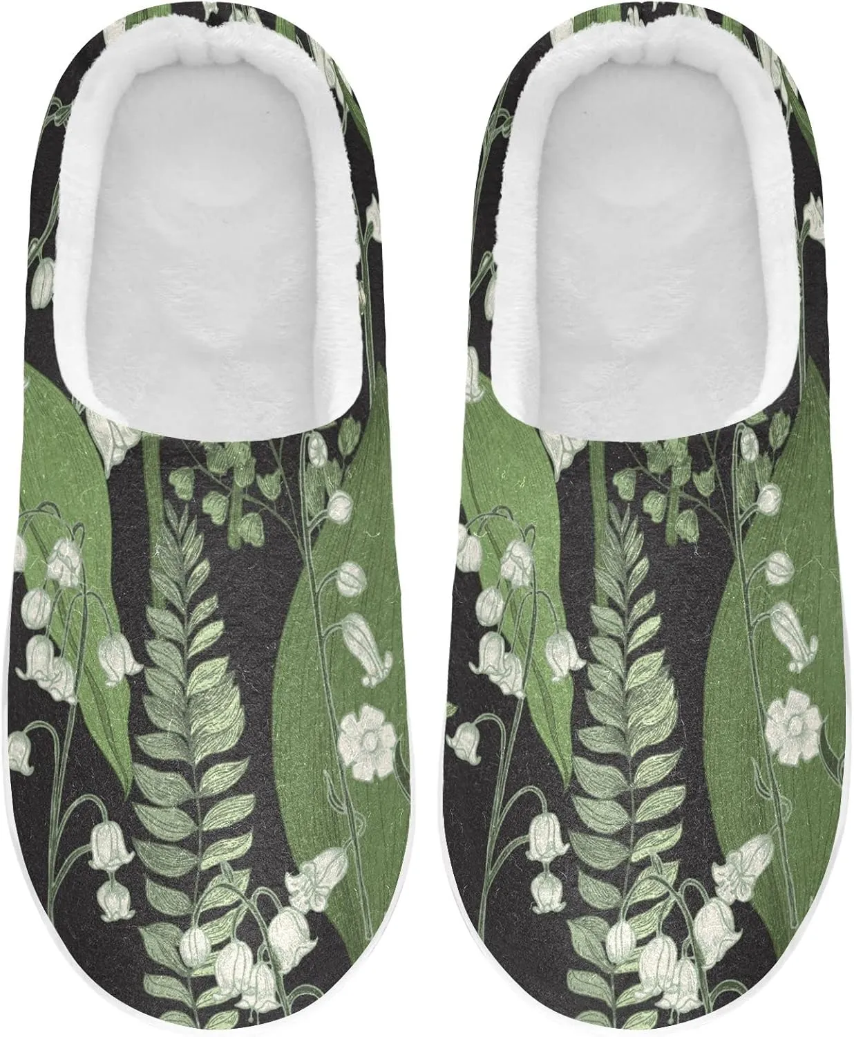 Oyihfvs Unisex Memory Foam Warm Slippers Comfort Soft Casual Shoes for Indoor Outdoor S-XXXL