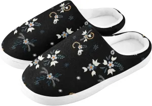 Oyihfvs Unisex Memory Foam Warm Slippers Comfort Soft Casual Shoes for Indoor Outdoor S-XXXL