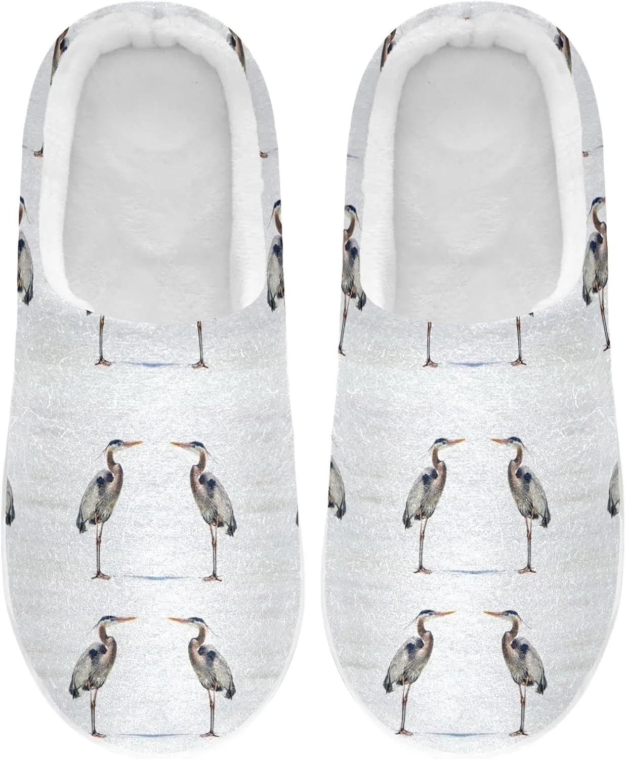 Oyihfvs Unisex Memory Foam Warm Slippers Comfort Soft Casual Shoes for Indoor Outdoor S-XXXL