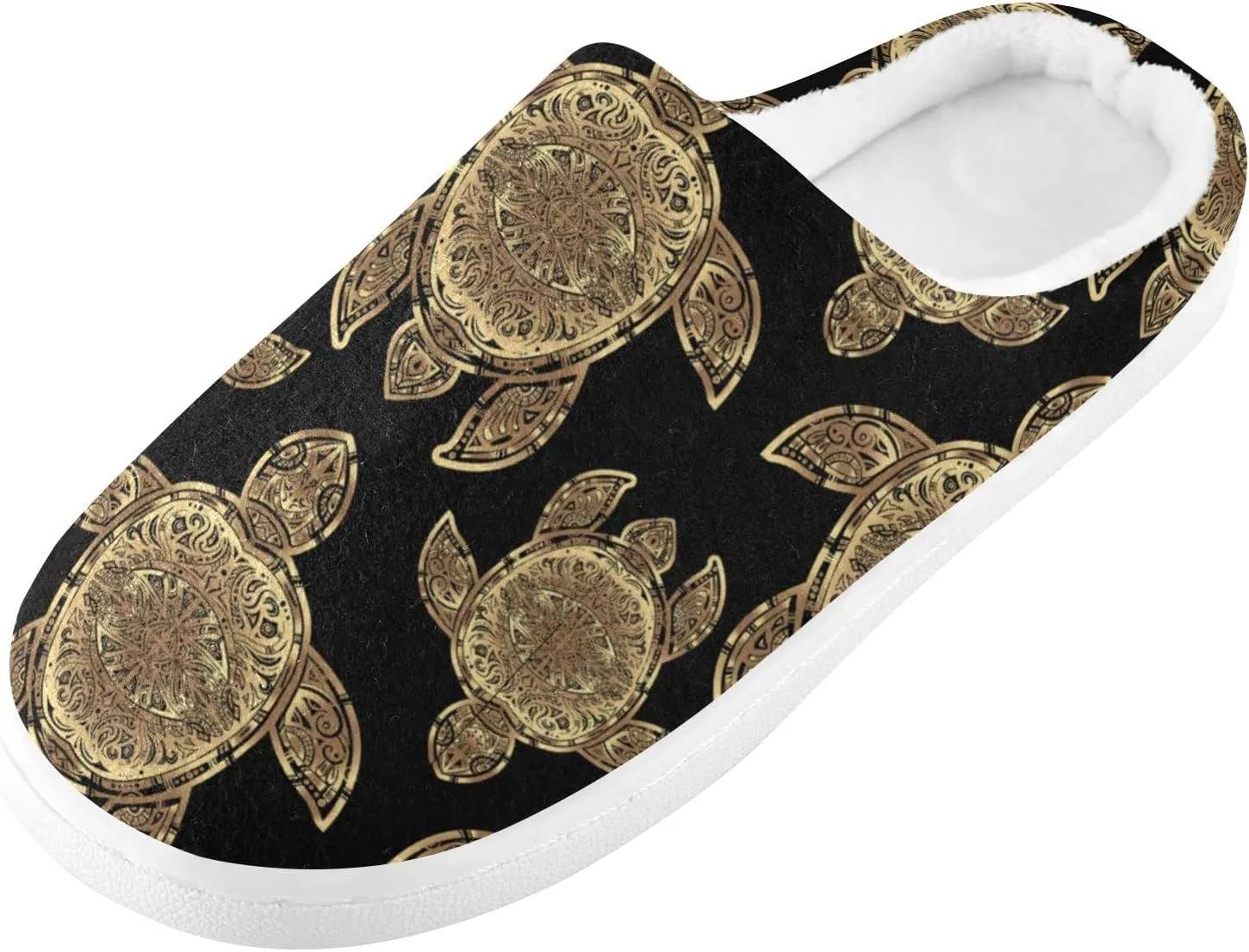Oyihfvs Unisex Memory Foam Warm Slippers Comfort Soft Casual Shoes for Indoor Outdoor S-XXXL