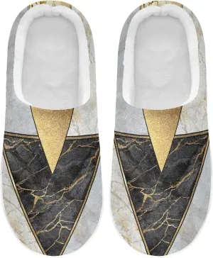 Oyihfvs Unisex Memory Foam Warm Slippers Comfort Soft Casual Shoes for Indoor Outdoor S-XXXL