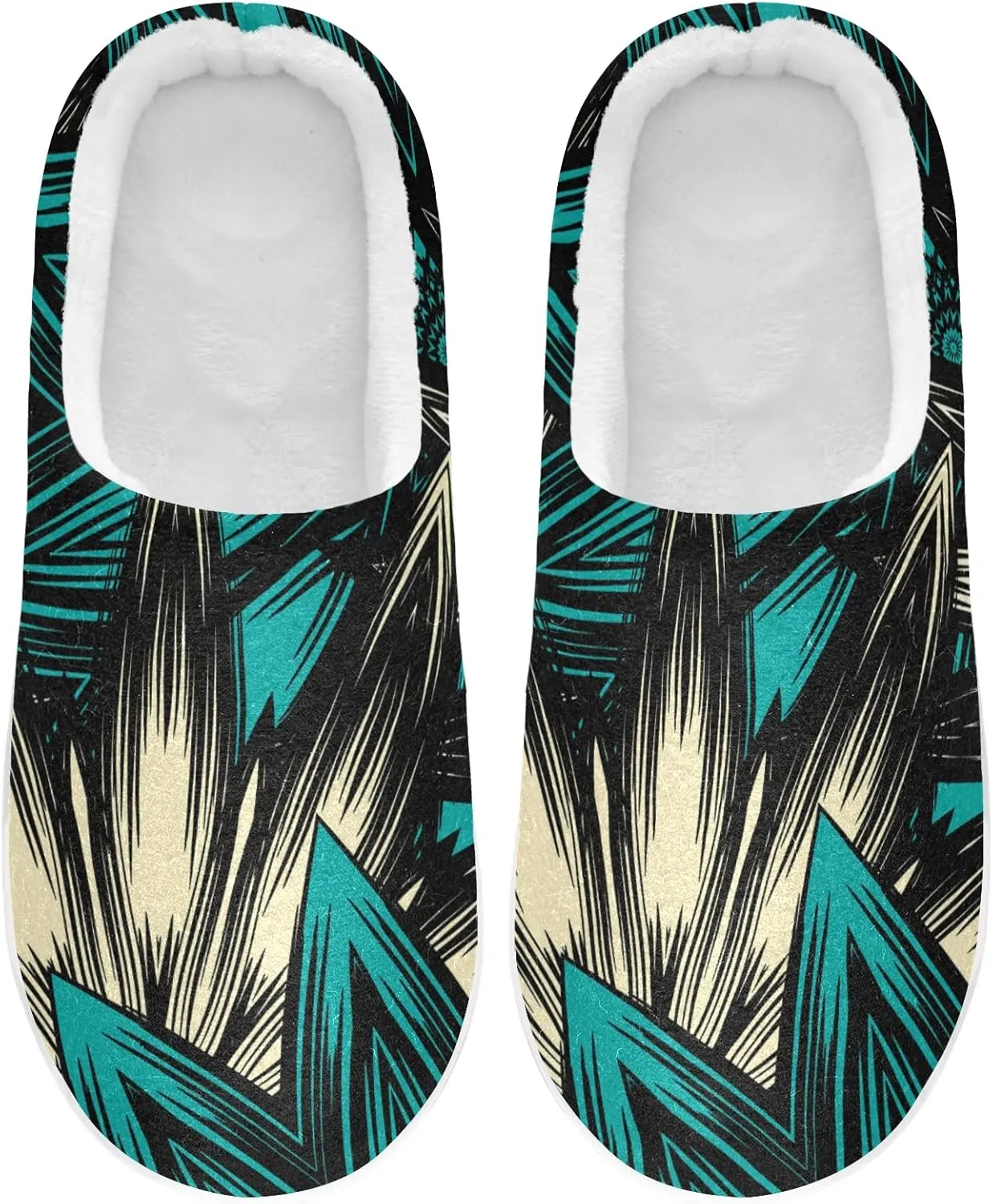 Oyihfvs Unisex Memory Foam Warm Slippers Comfort Soft Casual Shoes for Indoor Outdoor S-XXXL