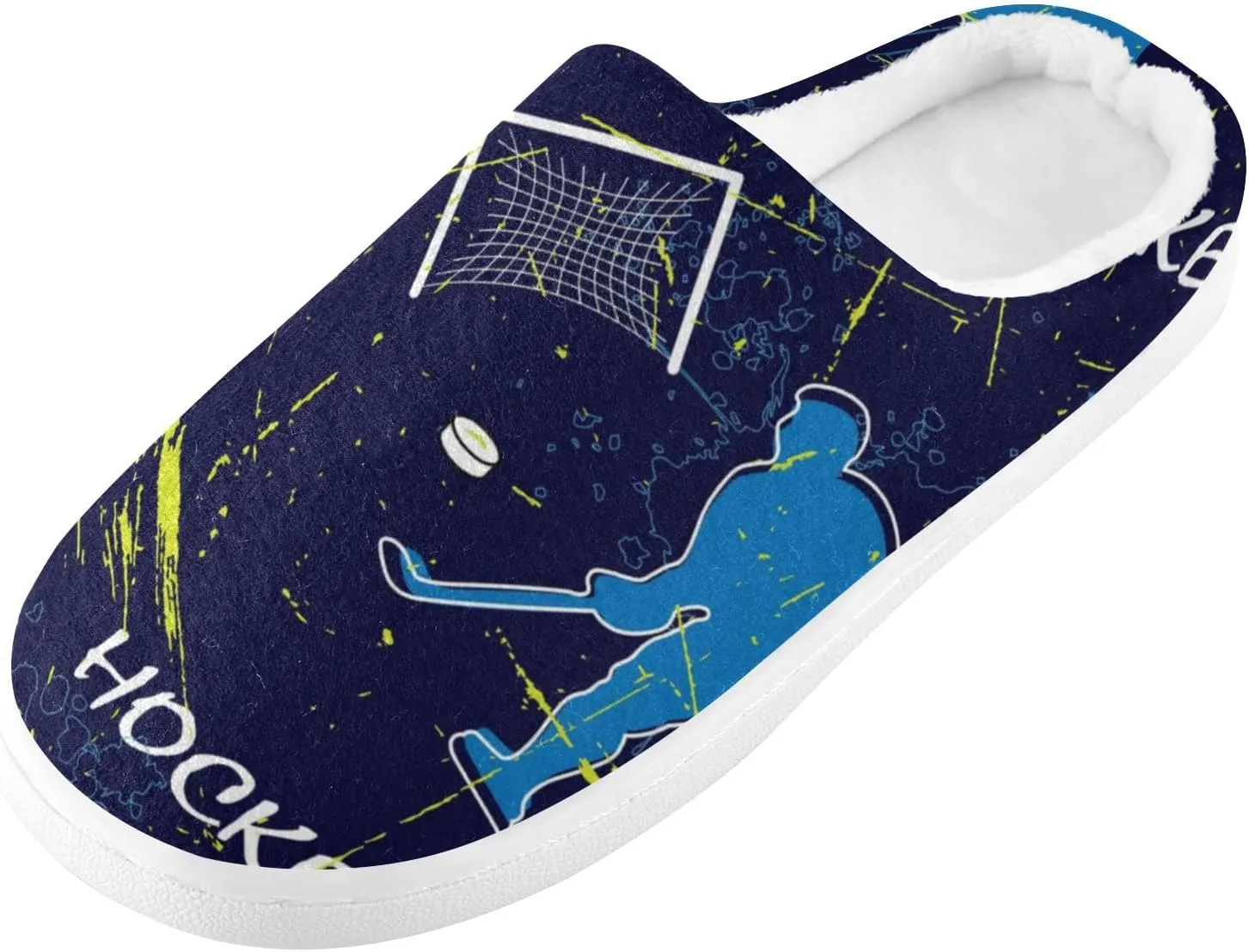 Oyihfvs Unisex Memory Foam Warm Slippers Comfort Soft Casual Shoes for Indoor Outdoor S-XXXL