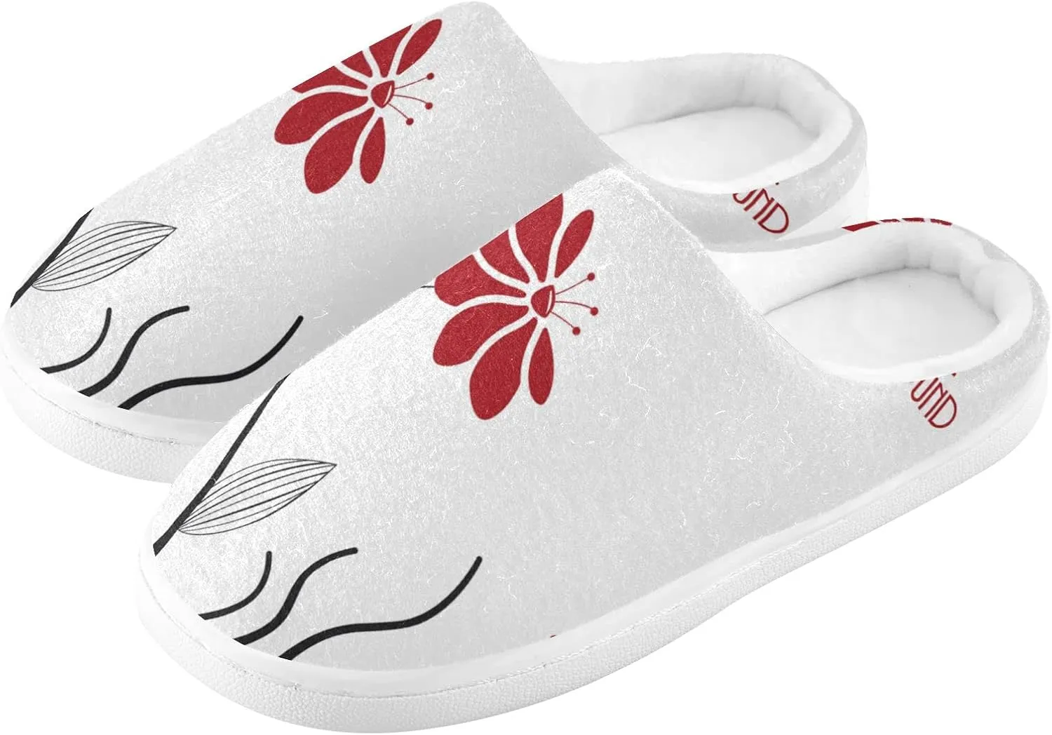 Oyihfvs Unisex Memory Foam Warm Slippers Comfort Soft Casual Shoes for Indoor Outdoor S-XXXL