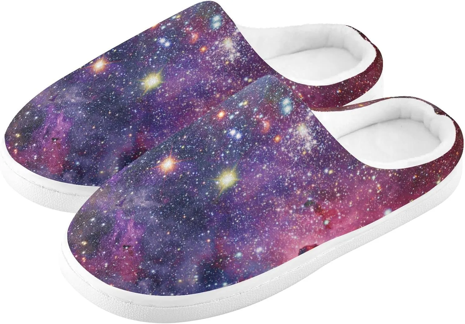 Oyihfvs Unisex Memory Foam Warm Slippers Comfort Soft Casual Shoes for Indoor Outdoor S-XXXL