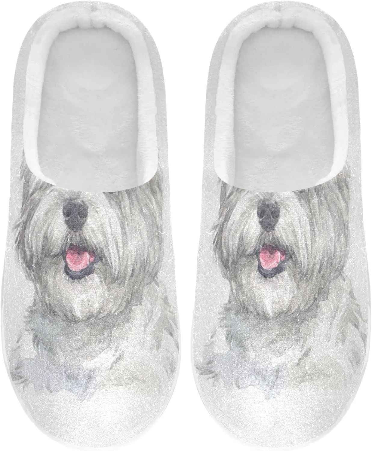 Oyihfvs Unisex Memory Foam Warm Slippers Comfort Soft Casual Shoes for Indoor Outdoor S-XXXL