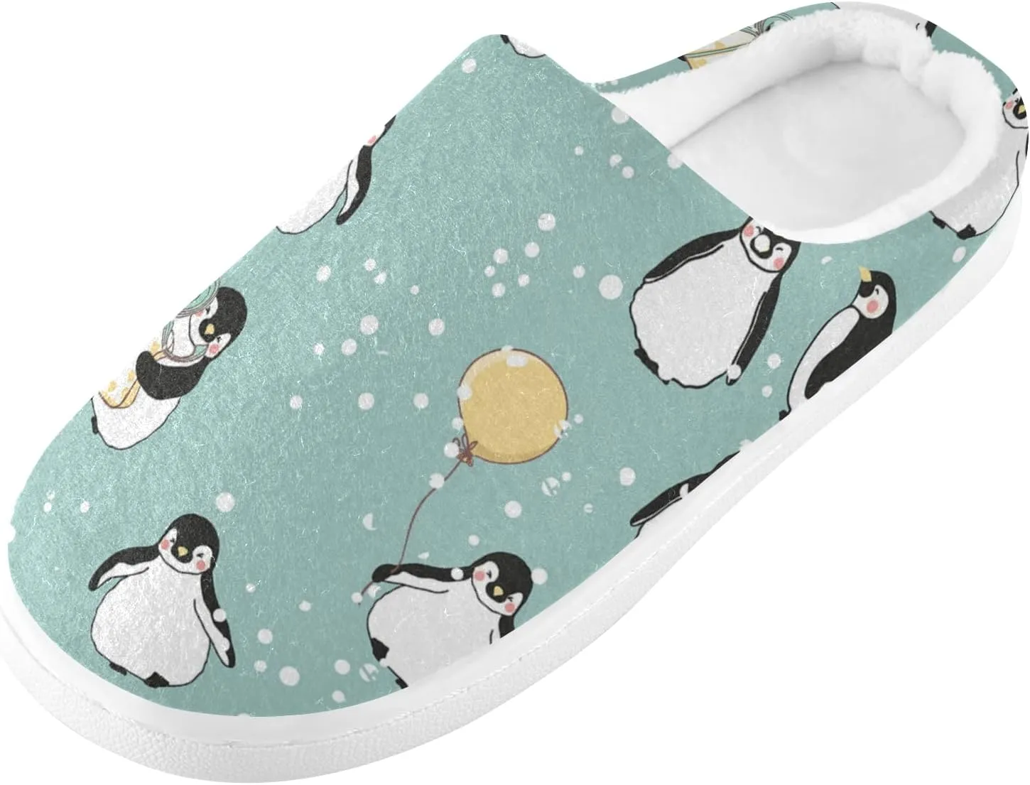 Oyihfvs Unisex Memory Foam Warm Slippers Comfort Soft Casual Shoes for Indoor Outdoor S-XXXL
