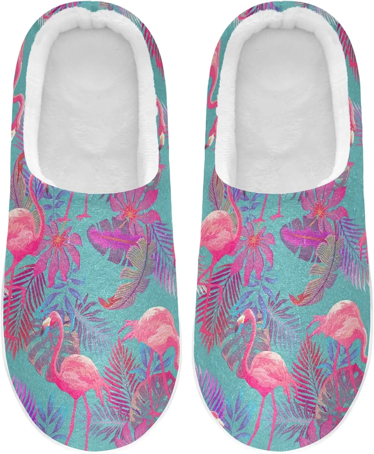 Oyihfvs Unisex Memory Foam Warm Slippers Comfort Soft Casual Shoes for Indoor Outdoor S-XXXL