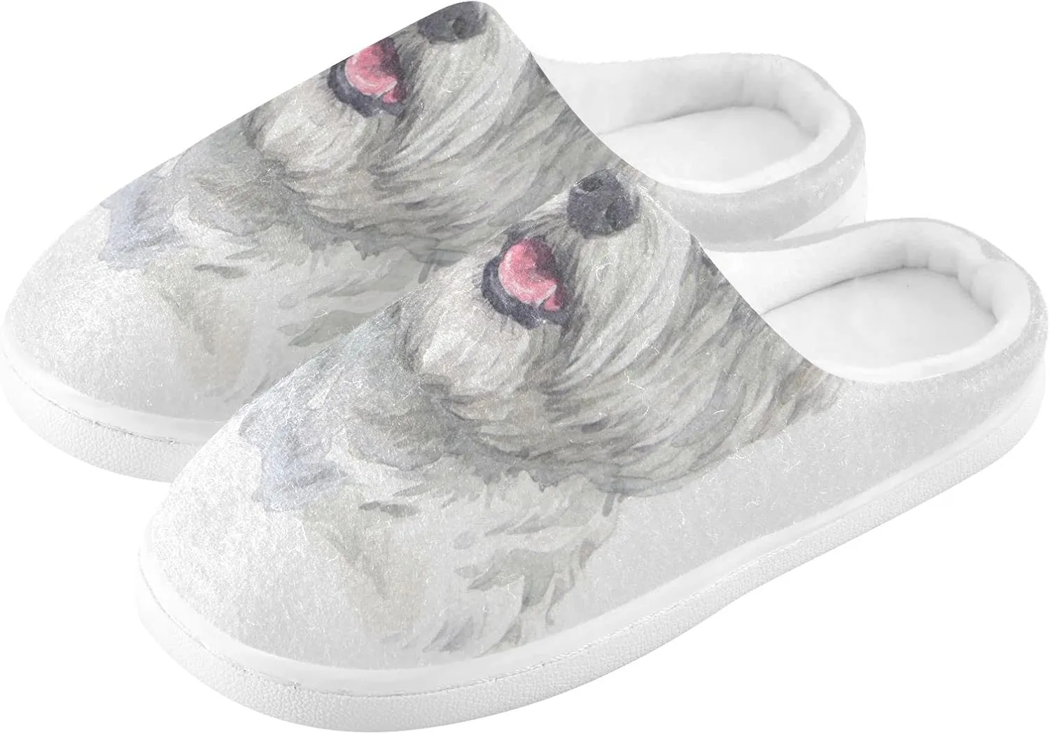Oyihfvs Unisex Memory Foam Warm Slippers Comfort Soft Casual Shoes for Indoor Outdoor S-XXXL
