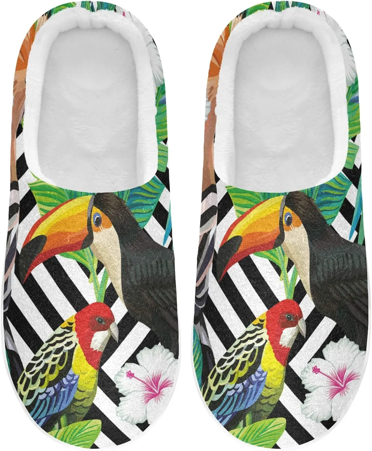 Oyihfvs Unisex Memory Foam Warm Slippers Comfort Soft Casual Shoes for Indoor Outdoor S-XXXL
